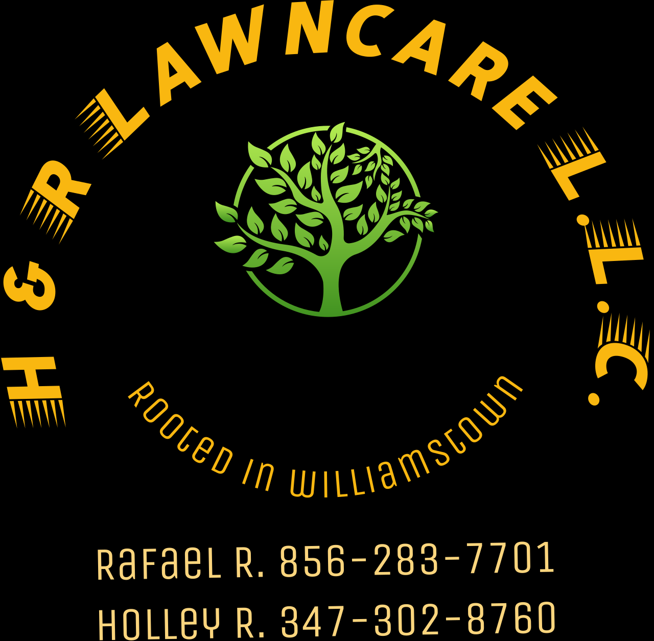H & R Lawncare L.L.C.'s logo