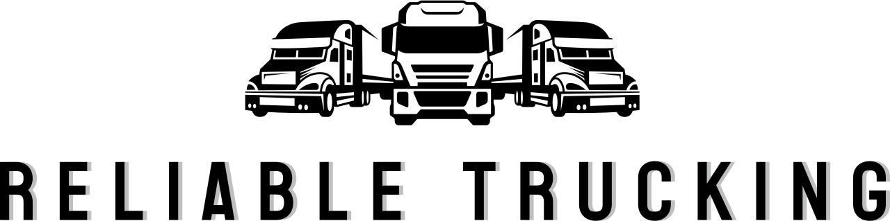 reliable trucking's logo