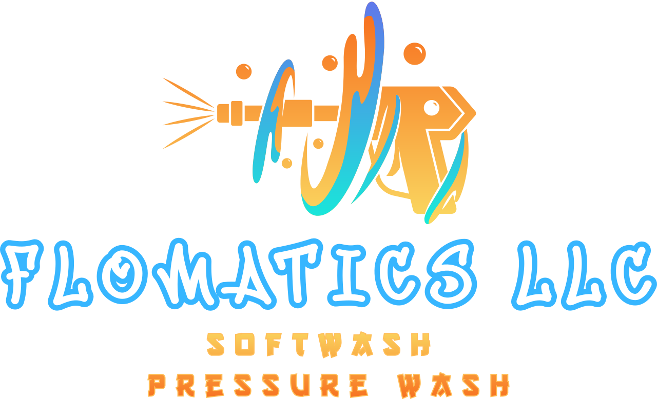Soft wash and pressure wash 's logo