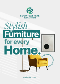 Shop Minimalist Furniture  Flyer Design