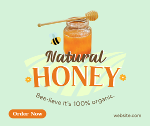 Bee-lieve Honey Facebook post Image Preview