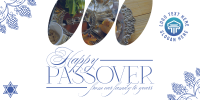 Modern Nostalgia Passover Twitter Post Design