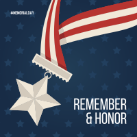Memorial Day Medal Instagram post Image Preview