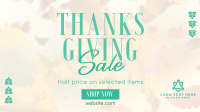Thanksgiving Leaves Sale YouTube video Image Preview