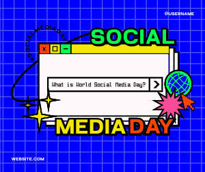 Retro Social Media Facebook post Image Preview