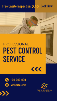 Professional Pest Control YouTube Short Image Preview