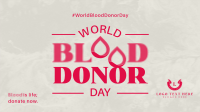 World Blood Donor Badge Animation Preview