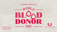 World Blood Donor Badge Animation Image Preview