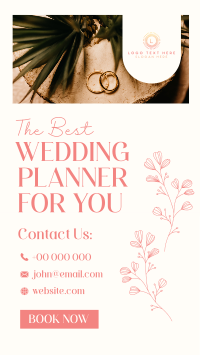 Boho Wedding Planner TikTok Video Design