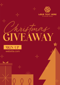 Christmas Holiday Giveaway Poster Image Preview