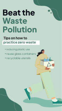 Beat Waste Pollution Instagram reel Image Preview