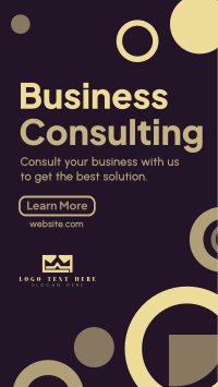 Abstract and Shapes Business Consult TikTok video Image Preview