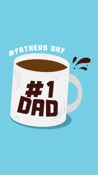 Father's Day Coffee YouTube short Image Preview