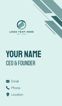 Corporate Winged  Ring  Business Card Design