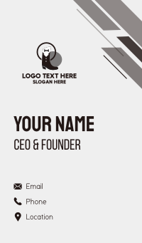 Formal Boot Tuxedo Business Card Design