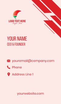 Spicy Chili Pepper Business Card 