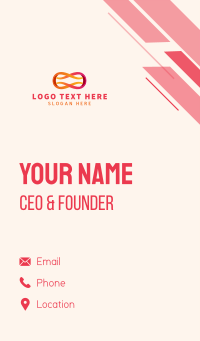 Infinity Startup Loop Business Card Design