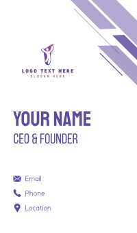 People Leader Management Business Card Design