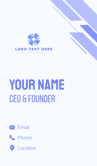 People Volunteer Organization Business Card Design