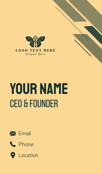 Boutique Key Wings Business Card Design