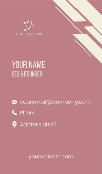 Cursive Handwriting Signature Business Card | BrandCrowd Business Card ...