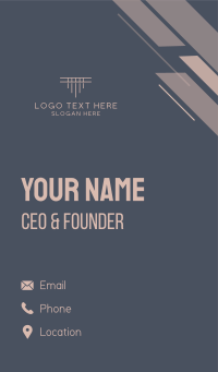 Legal Firm Letter T Business Card Design