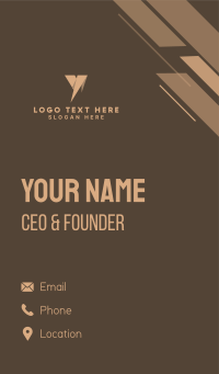 Corporate Finance Letter Y Business Card Design