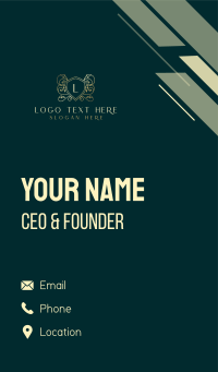 Shield Luxury Elegant Business Card Design