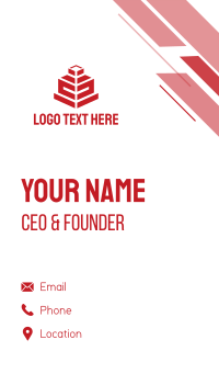 Red House Business Card Design