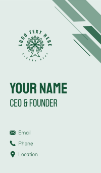 Human Tree Community Business Card Design