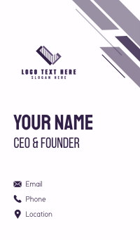 Business Corporation Letter L Business Card Design