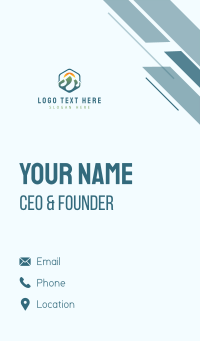 Sunset Nature Summit Business Card Design