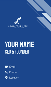 Leader Wish Foundation Business Card Design