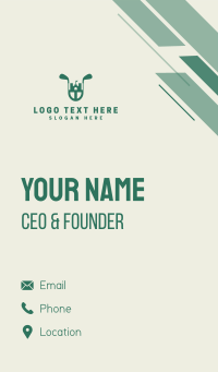 Tower Golf Course  Business Card Design