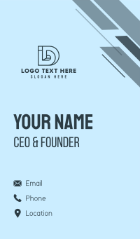 Corporate I & D Business Card Design