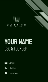 Tech Shield Letter L Business Card Design