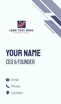 Texas Map Star Business Card Design