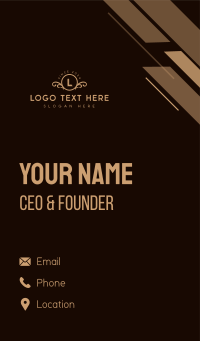 Elegant Luxury Business Business Card Design