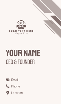 Vape Mod Banner Business Card Design