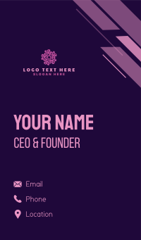 People Community Foundation Business Card Design