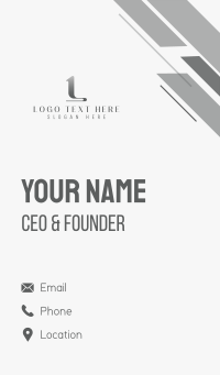 Luxury Fashion Clothing Business Card Design