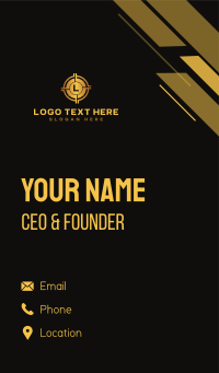 Cryptocurrency Digital Tech Business Card Design