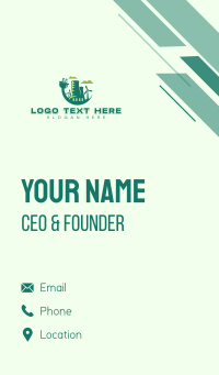 Eco Electric Energy  Business Card Design