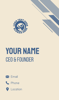 Humanitarian Charity Foundation Business Card Design