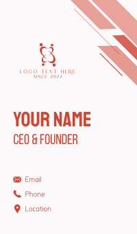 Charity Community Foundation  Business Card Design