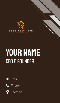 Organization People Team Business Card Design