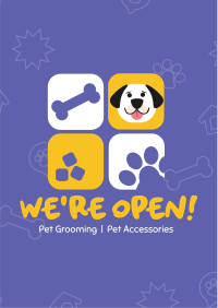 Pet Store Now Open Flyer Image Preview