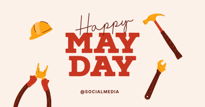 Happy May Day Facebook ad Image Preview