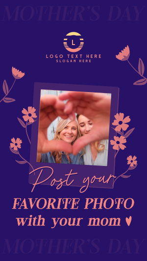 Mother's Day Photo Instagram story Image Preview