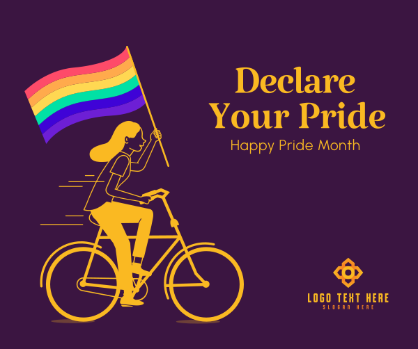 Declare Your Pride Facebook Post Design Image Preview